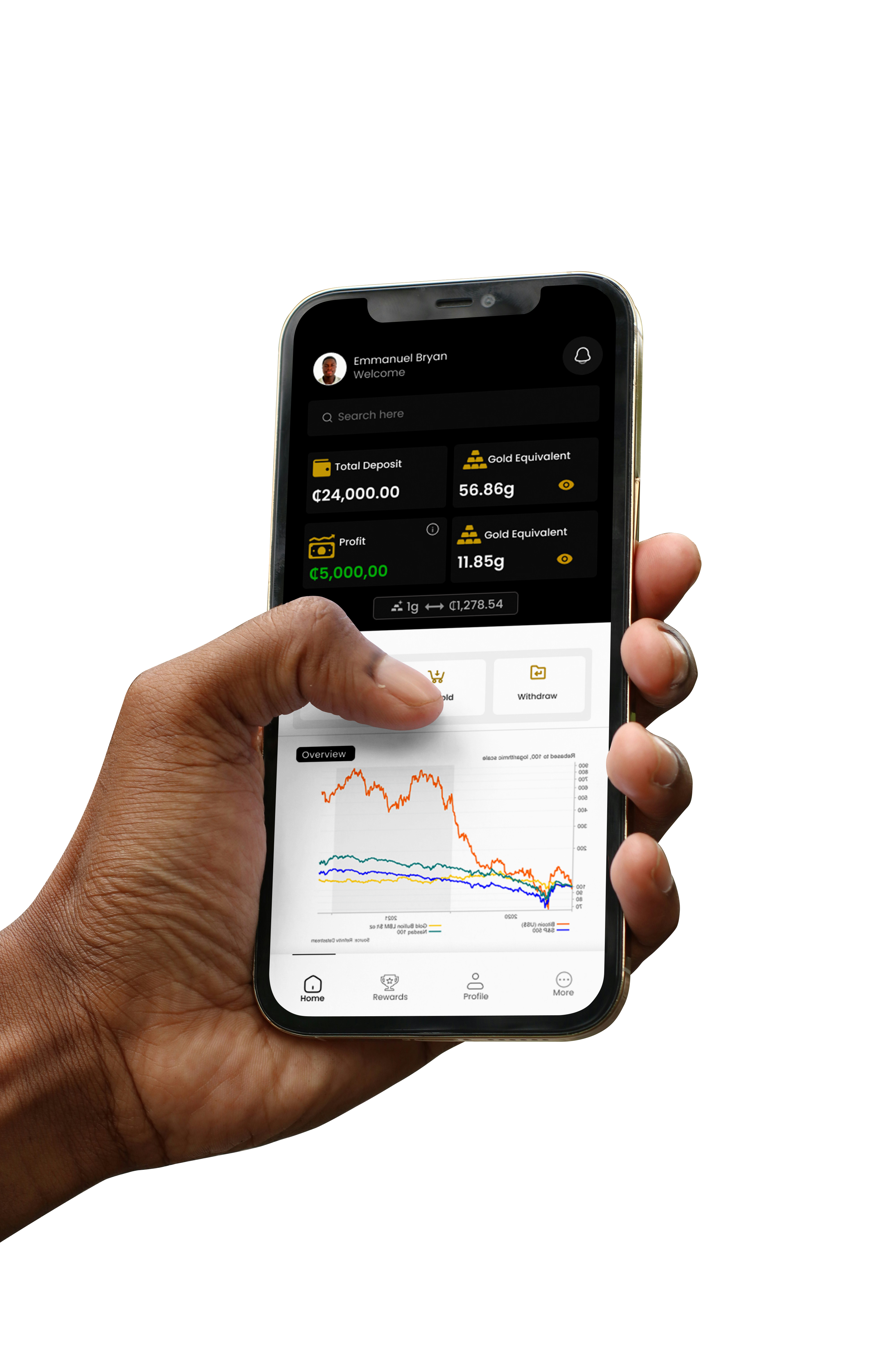 CediX Mobile App Interface